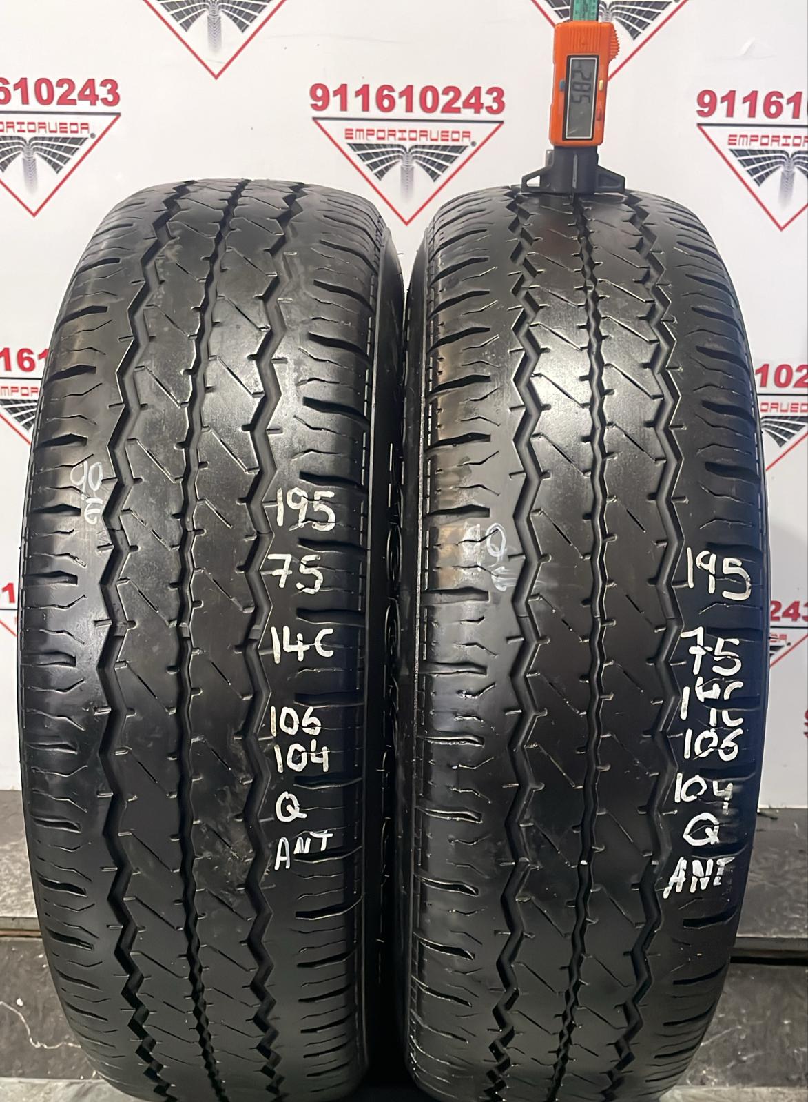 HANKOOK RA08 USADO  195/75 R14C 106/104 Q